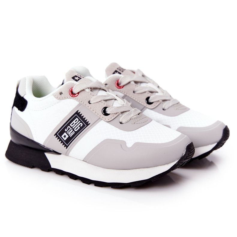 Barnsportskor Memory Foam Big Star HH374168 Vit