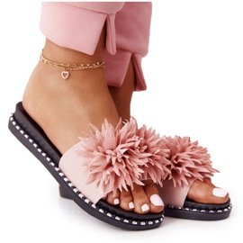 Gummi Tofflor Med Jets Vinceza 20-30101 Rosa