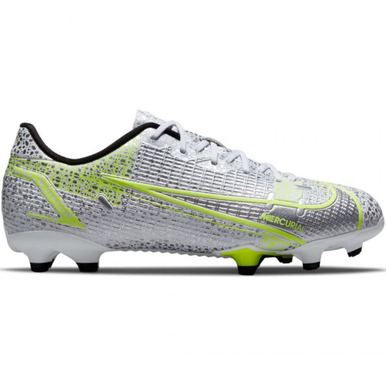Nike Mercurial Vapor 14 Academy FG / MG Jr CV0811 107 fotbollsskor grå silver-