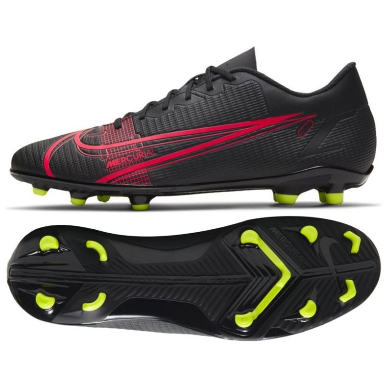 Nike Mercurial Vapor 14 Club FG / MG M CU5692 090 fotbollsskor mångfärgad svart