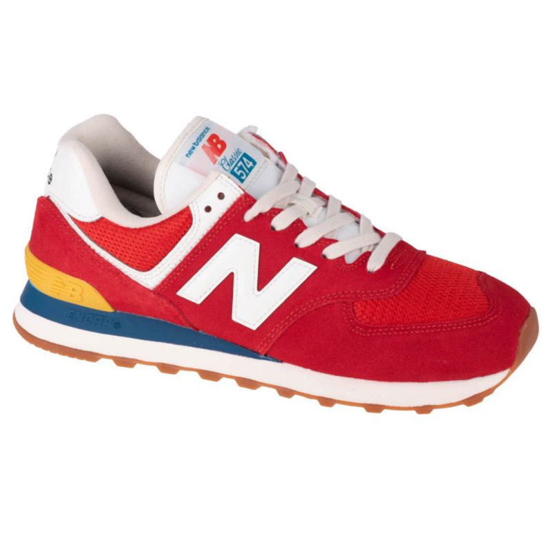 New Balance M ML574HA2 skor röd