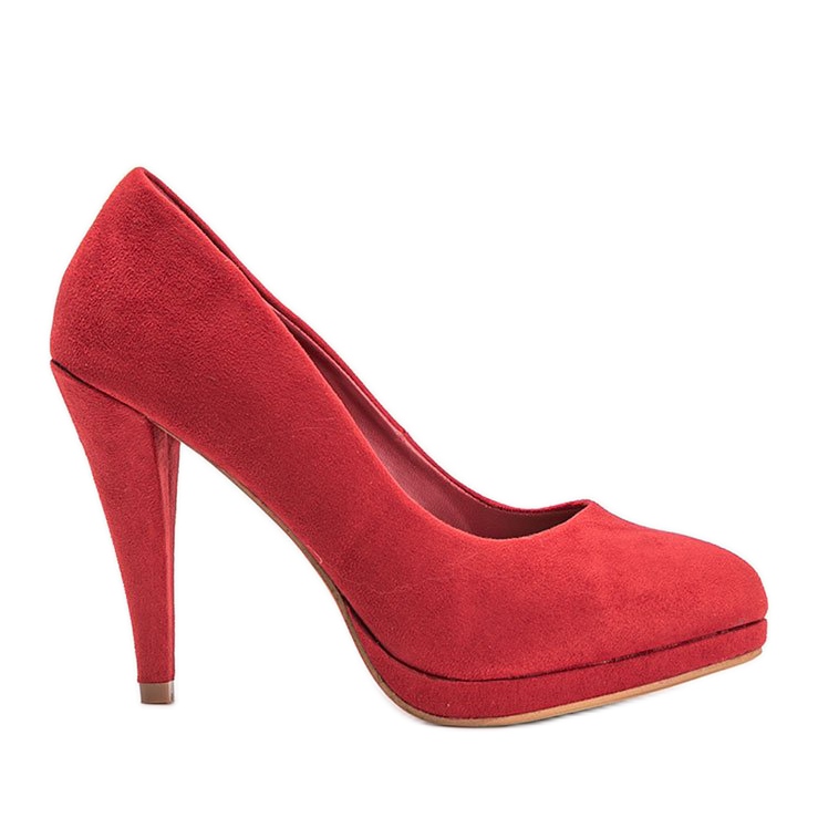 Röda eko-mockapumpar på Chana-plattformen