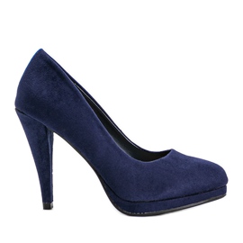 Marinblå eko-mockapumpar på Chana-plattformen