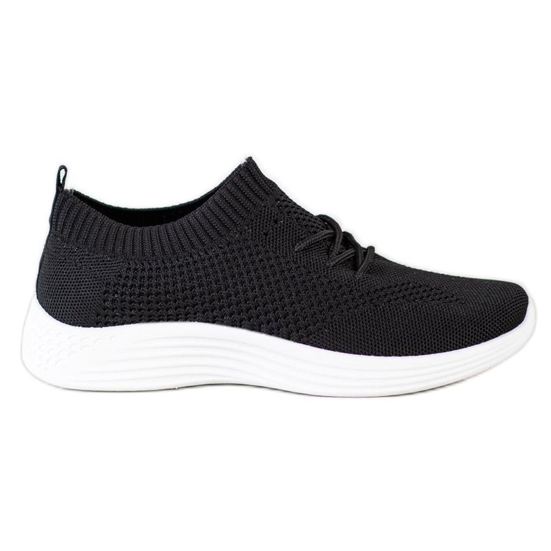 SHELOVET Slip-on sportskor svart