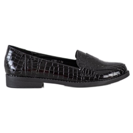SHELOVET Svartlackerade loafers