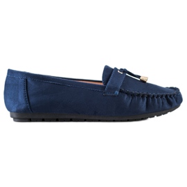 SHELOVET Casual loafers marinblå