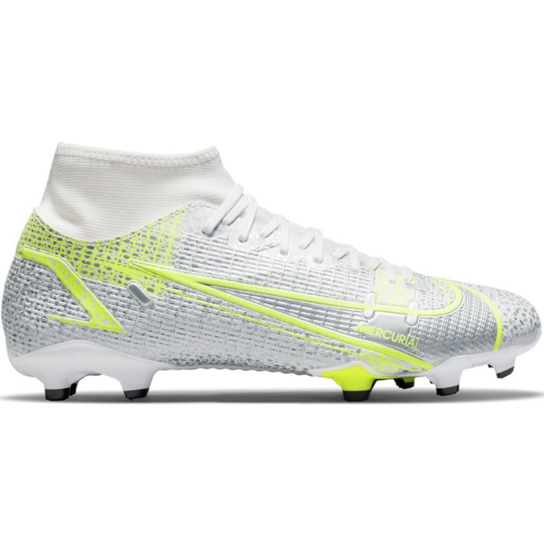 Nike Mercurial Superfly 8 Academy FG / MG CV0843 107 fotbollsskor silver-