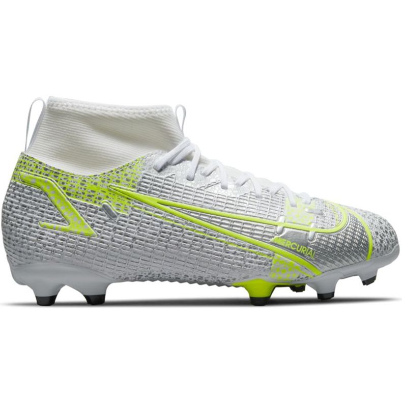 Nike Mercurial Superfly 8 Academy FG / MG Junior CV1127 107 fotbollsskor silver-