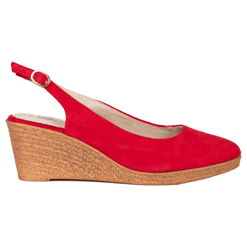 Goodin Bekväma kilpumpar röd