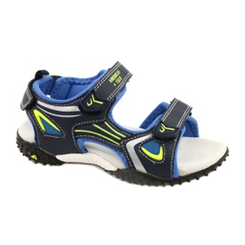 American Club American RL23 läderinsats marinblå blå grön