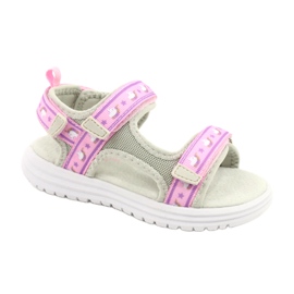 American Club RL39/21 Sandaler i läder, lila purpur