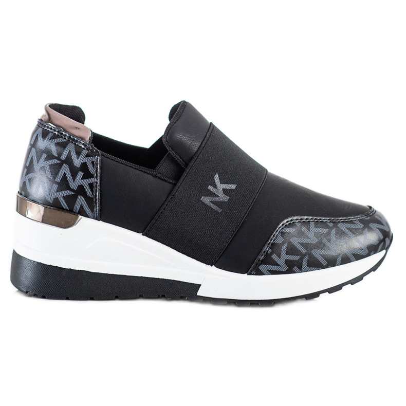 SHELOVET Slip-on svarta sneakers