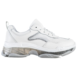 Goodin Läder Sneakers vit