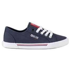 Dam Big Star Sneakers HH274063 blå