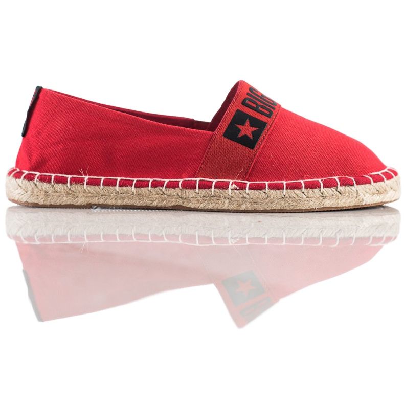 Kvinnors Espadrilles Big Star HH274476 röd
