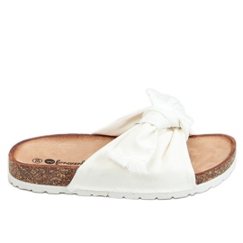 Vita WS11 vita tofflor i bomull