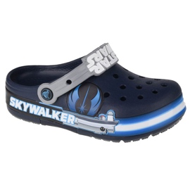 Crocs Fun Lab Luke Skywalker Lights K Clog Jr 206280-410 blå