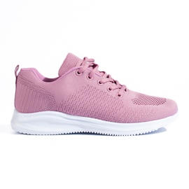 SUPER COOL Lätta Openwork -sneakers rosa