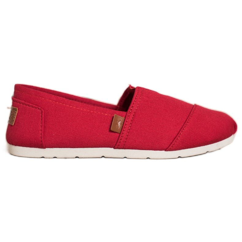 SHELOVET Slip-on röda sneakers