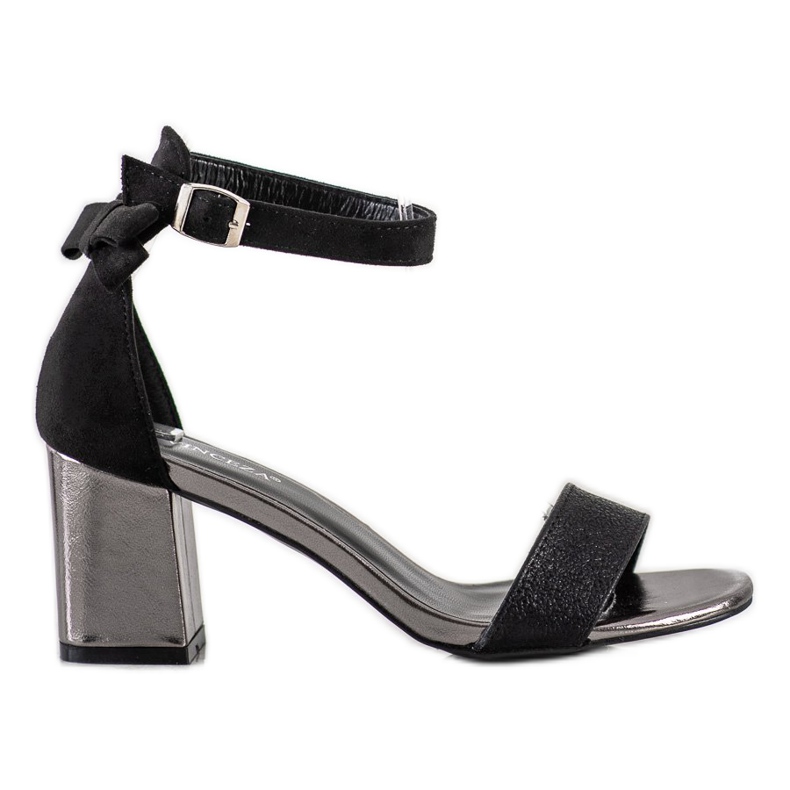 Sandaler med rosett VINCEZA svart