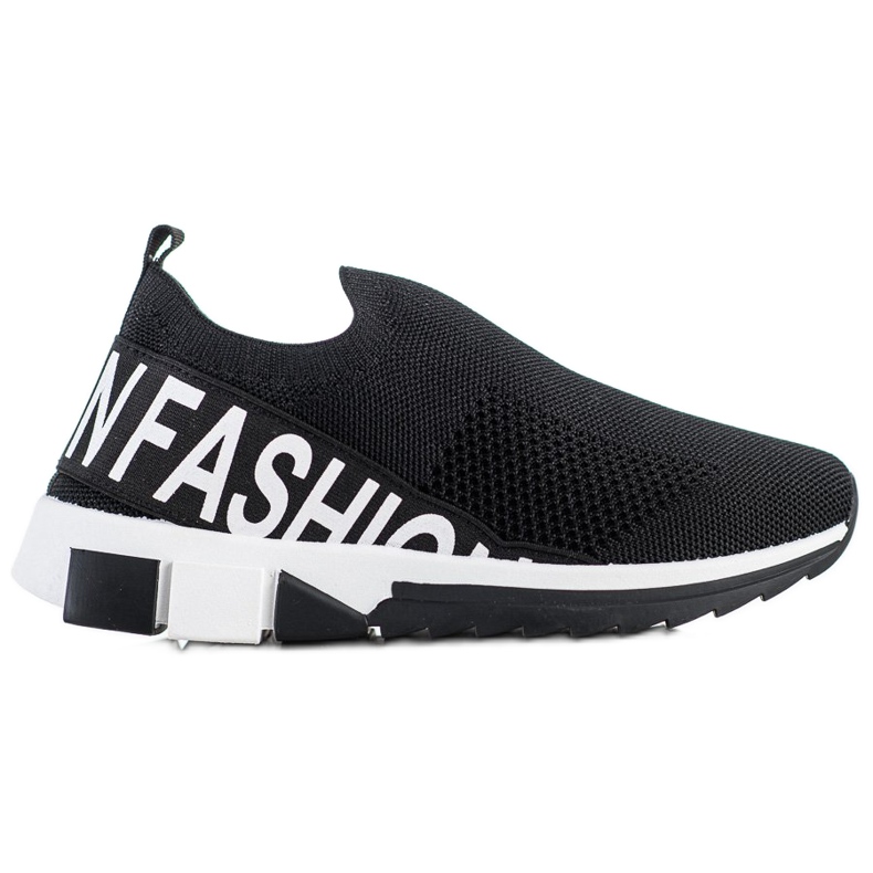 Filippo Fashion Slip-On Sneakers svart