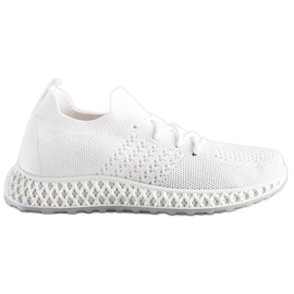 MCKEYLOR Slip-On sportskor vit