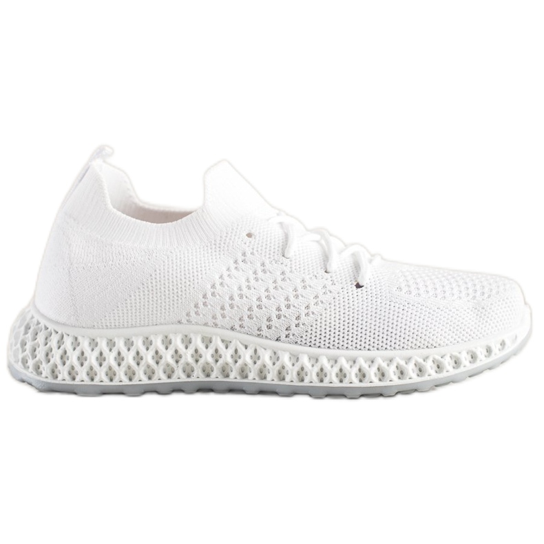 MCKEYLOR Slip-On sportskor vit