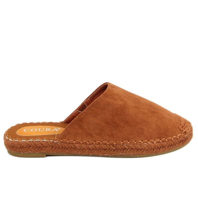 Espadrilles fullfärgskamel 3899 Camel brun