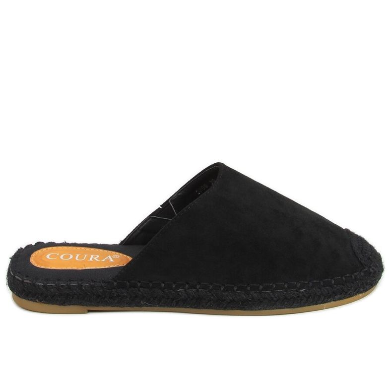 Espadrilles fullfärg svart 3899 Svart