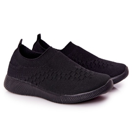 EVE Barns sportskor Slip-On svart skolresa