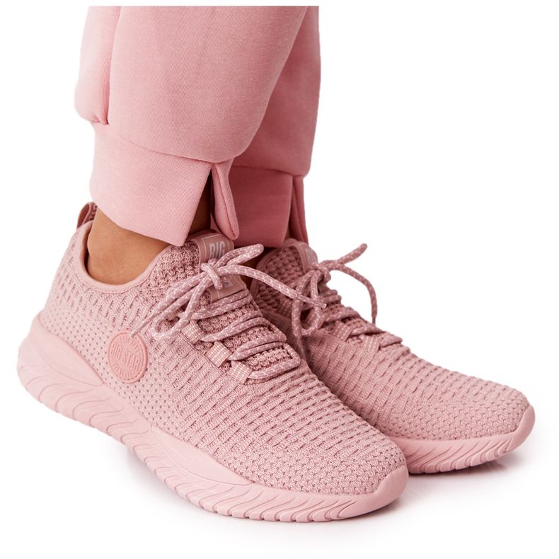 Kvinnors sportskor Memory Foam Big Star HH274299 Rosa