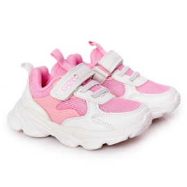Barnsportskor Sneakers Vit och Rosa socker