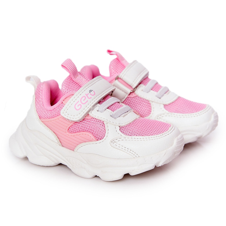 Barnsportskor Sneakers Vit och Rosa socker