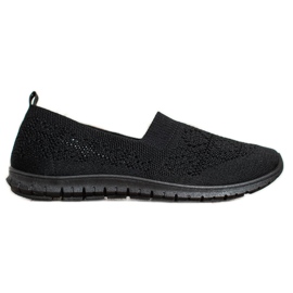 Openwork Slipony MCKEYLOR svart
