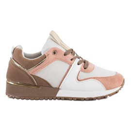 SHELOVET Snygga färgglada sneakers mångfärgad