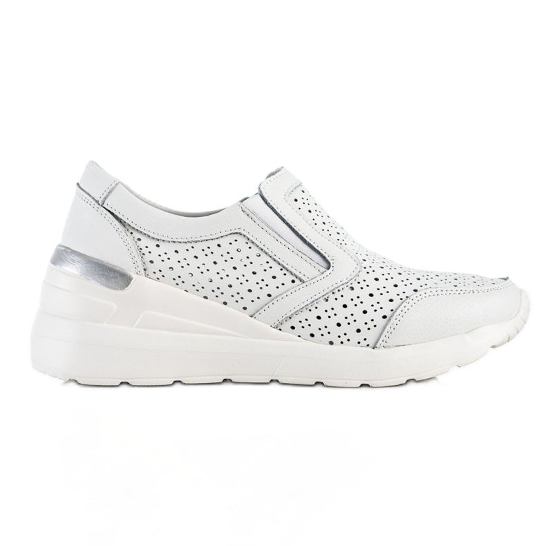 Goodin Sneakers i vit läder