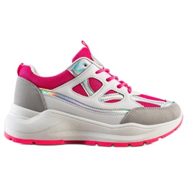 SHELOVET Snygga sneakers mångfärgad