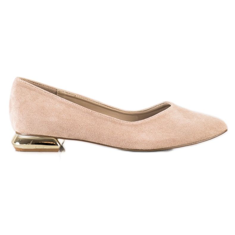 Goodin Flat Heel Pumps beige