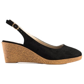 Goodin Bekväma kilpumpar svart