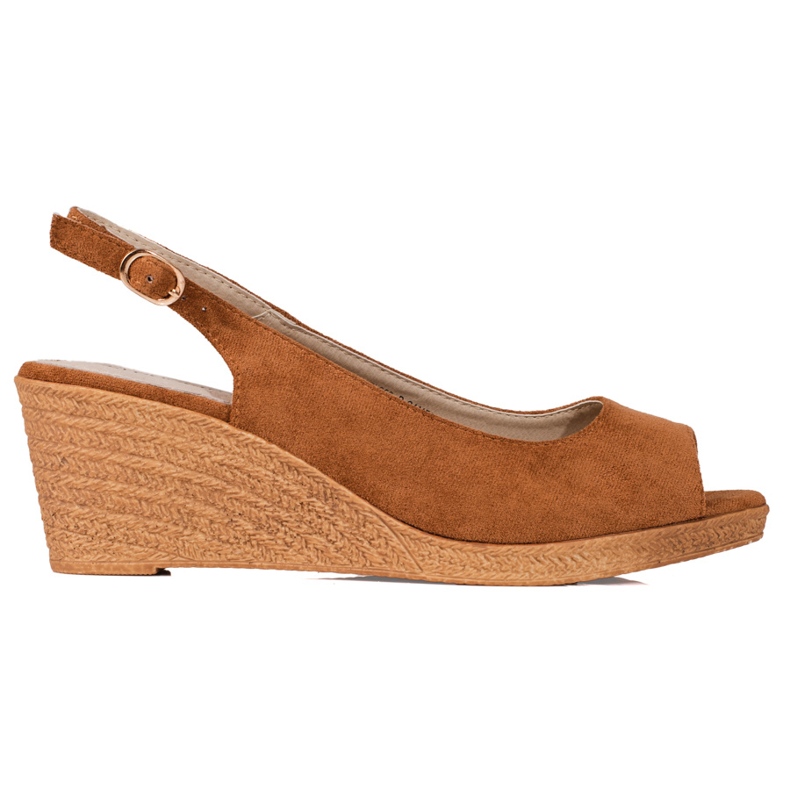 Goodin Casual Wedge Sandals brun