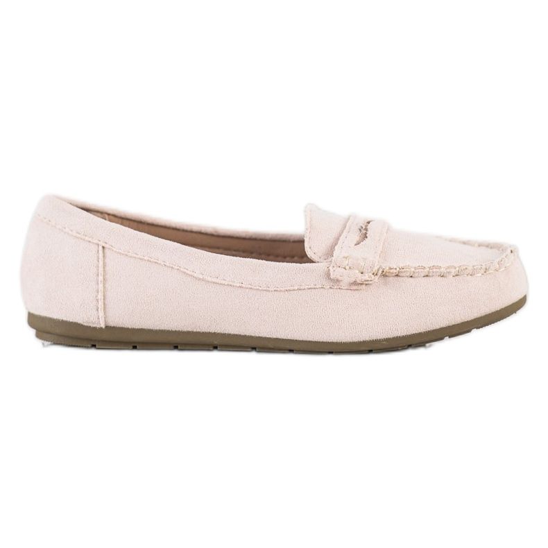 Super Me Beige mocka loafers