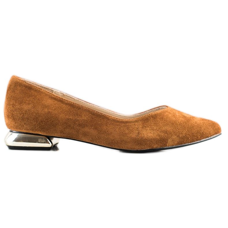 Goodin Flat Heel Pumps brun