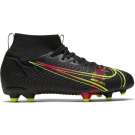 Nike Mercurial Superfly 8 Academy Mg Jr CV1127 090 fotbollsskor svart