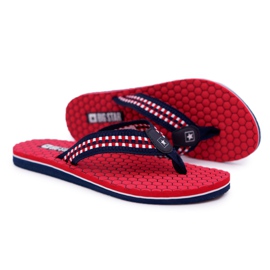 Dam Tofflor Flip-flops Big Star Red DD274A252 röd marinblå