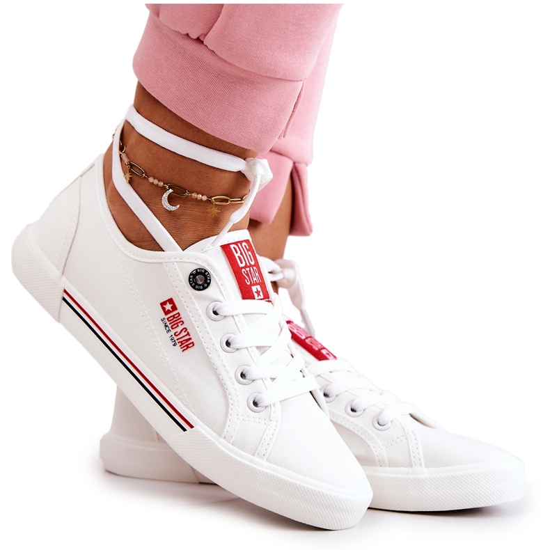 Dam Sneakers Big Star HH274059 Vit