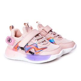 Apawwa Barnsportskor Sneakers Pink Jump Jump rosa