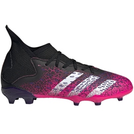 Adidas Predator Freak.3 Fg Jr FW7530 fotbollsskor svart