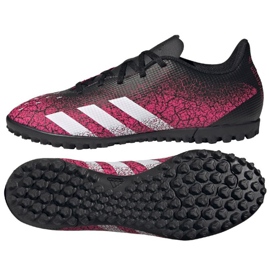 Adidas Predator Freak .4 Tf M FW7525 fotbollsskor mångfärgad rosor och lila