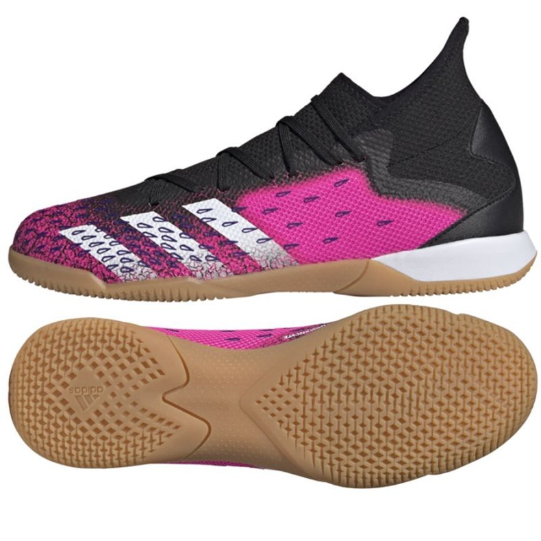 Adidas Predator Freak .3 I M FW7518 fotbollsskor svart svart