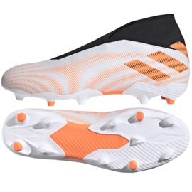 Adidas Nemeziz.3 Fg Ll M FW7340 fotbollsskor mångfärgad vit